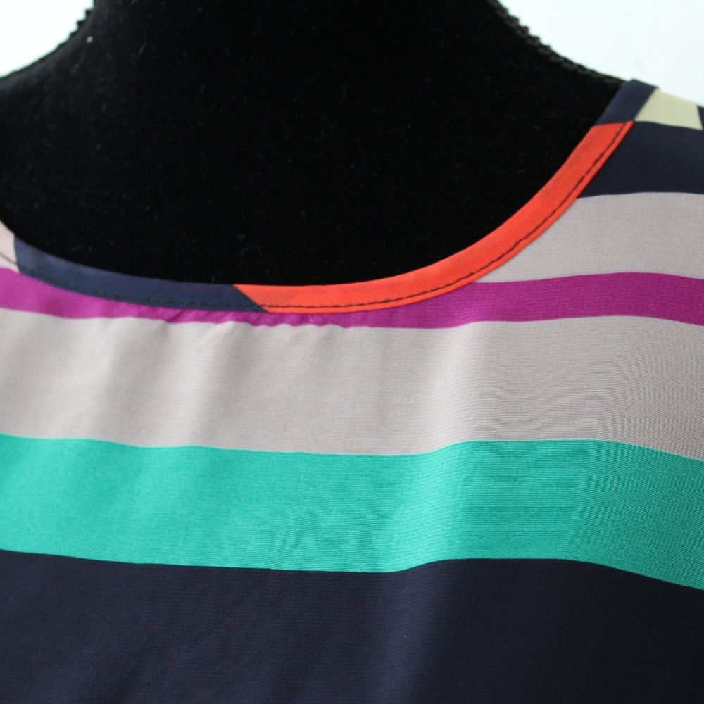 🆕 Striped Chiffon Blouse - Picture 3 of 8